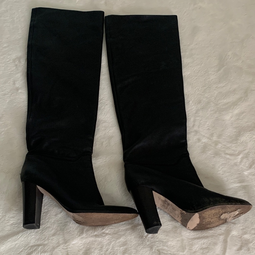 Tamara Mellon Black Heeled Boots